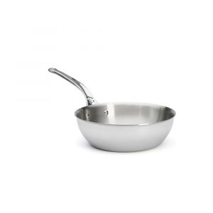 chao inox de buyer 3736 rounded saute pan affinity 14