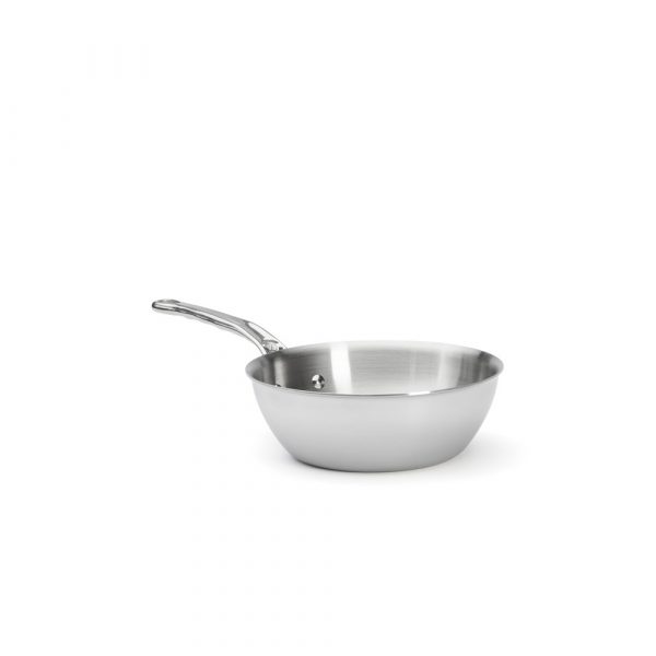 chao inox de buyer 3736 rounded saute pan affinity 16
