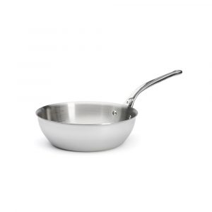 chao inox de buyer 3736 rounded saute pan affinity 3