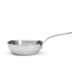 chao inox de buyer 3736 rounded saute pan affinity 6