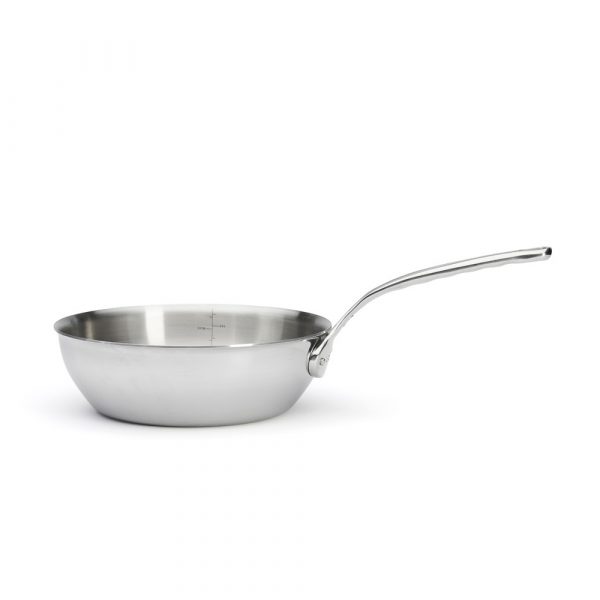 chao inox de buyer 3736 rounded saute pan affinity 6