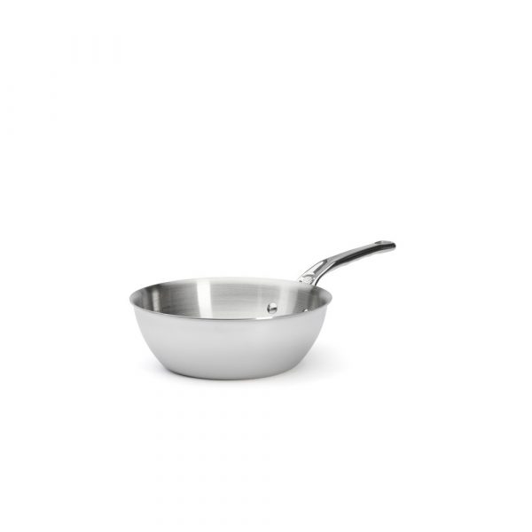 chao inox de buyer 3736 rounded saute pan affinity 8