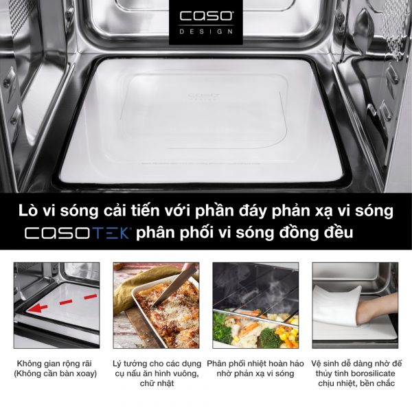 lo vi song kem nuong caso mcg30 ceramic chef 13