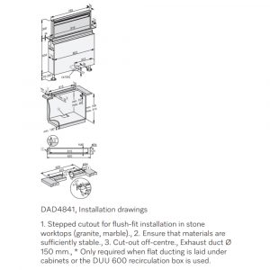 Máy hút mùi âm bàn Miele DAD 4841 Levantar 15 may hut mui am ban miele dad 4841 levantar 11
