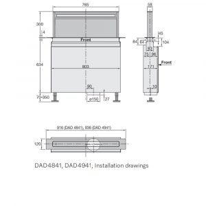 Máy hút mùi âm bàn Miele DAD 4841 Levantar 16 may hut mui am ban miele dad 4841 levantar 12