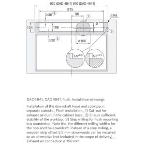Máy hút mùi âm bàn Miele DAD 4841 Levantar 19 may hut mui am ban miele dad 4841 levantar 15