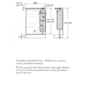 Máy hút mùi âm bàn Miele DAD 4841 Levantar 27 may hut mui am ban miele dad 4841 levantar 23