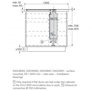 Máy hút mùi âm bàn Miele DAD 4841 Levantar 11 may hut mui am ban miele dad 4841 levantar 7