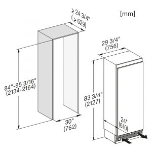 tu dong am tu 445 lit miele f 2813 vl mastercool 11