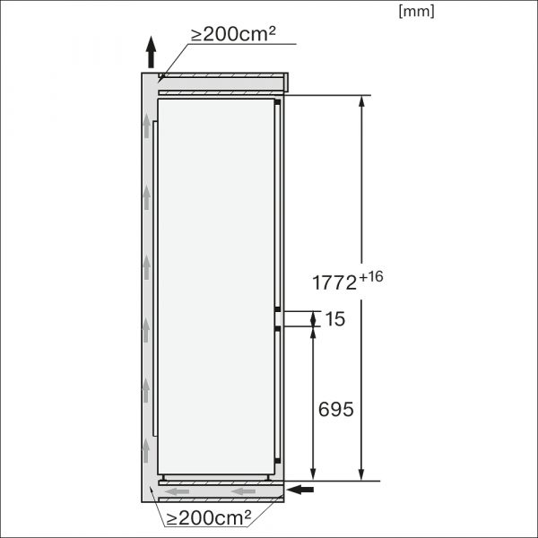 tu lanh am tu miele 253 lit kfn 7734d 9