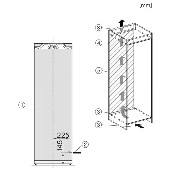 tu lanh am tu miele 294 lit cooler k 7747 c 125 gala ed 12