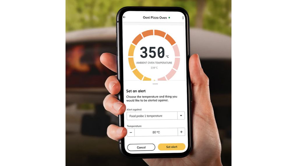 Lò nướng pizza ngoài trời Ooni Koda 2 Max - kết nối Bluetooth qua Ooni Connect™ 5