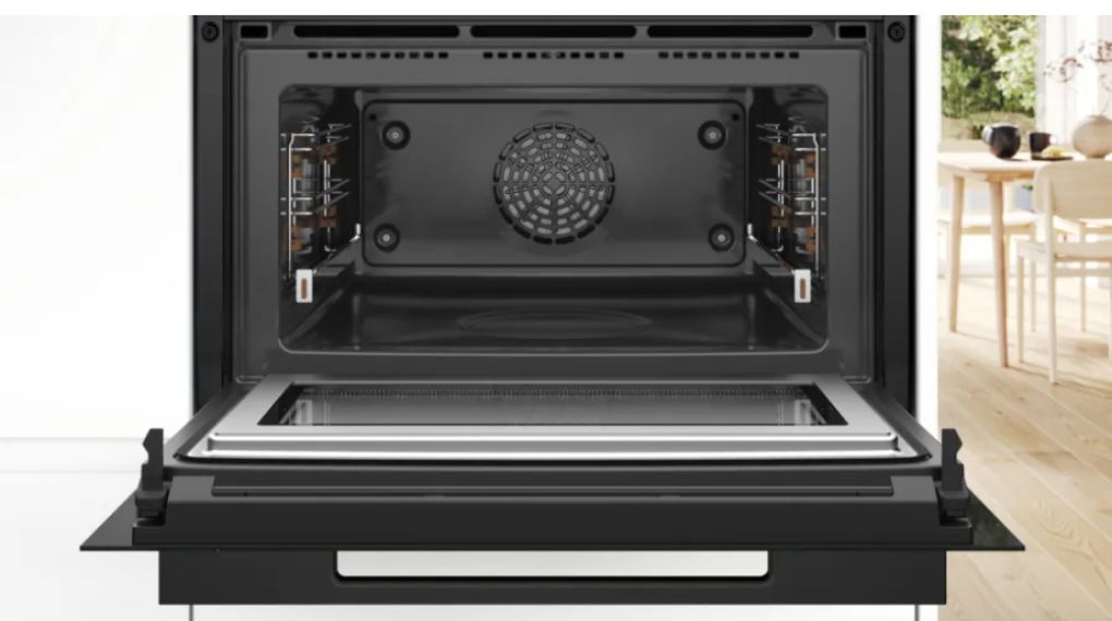 Lò nướng kèm vi sóng Bosch CMG978NB1 Series 8 Accent Line âm tủ - chức năng Air Fry chiên không dầu 6 1