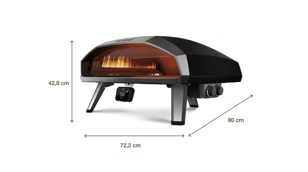 Lò nướng pizza ngoài trời Ooni Koda 2 Max - thông số lắp đặt 8