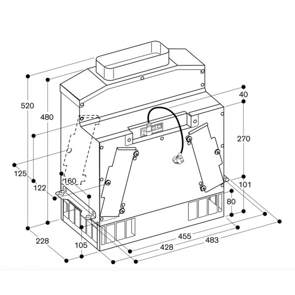 dong co quat tu xa hut mui am ban gaggenau ar410110 vario series 400 6