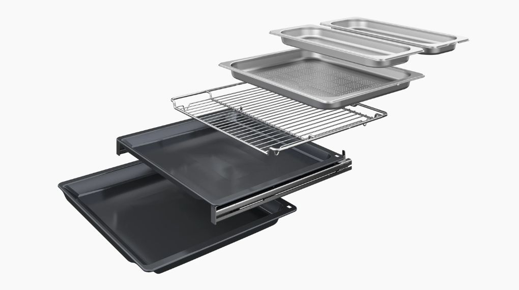 Lò nướng kèm hấp Bosch CSG958DB1 Series 8 Accent Line âm tủ - Phụ kiện lo nuong kem hap bosch csg958db1 series 8 am tu 2 1