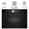 Lò nướng kèm vi sóng Bosch CMG978NB1 Series 8 Accent Line âm tủ 2 lo nuong kem vi song bosch cmg978nb1 series 8 am tu