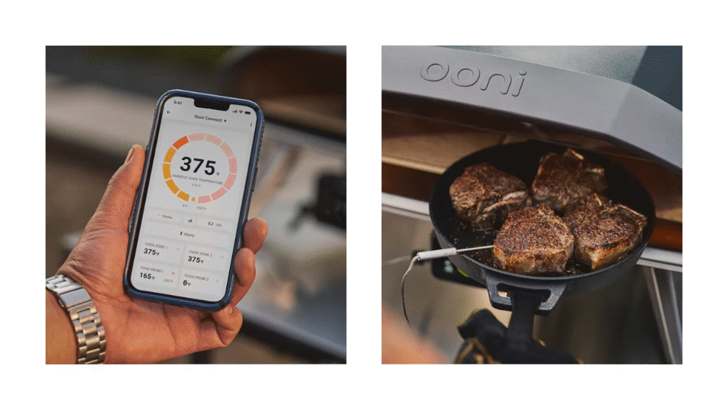 Lò nướng pizza ngoài trời Ooni Koda 2 Pro 2nd Generation - Kết nối qua điện thoại Lò nướng pizza ngoài trời Ooni Koda 2 Pro 2nd Generation