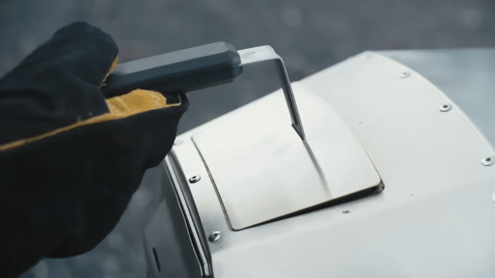 Lò nướng Pizza ngoài trời Ooni UU-P29400 Karu 12 1st Generation - Ngăn phía sau cho phép điều chỉnh nhiên liệu phù hợp lo nuong pizza ngoai troi ooni uu p29400 karu 12 1st generation 25