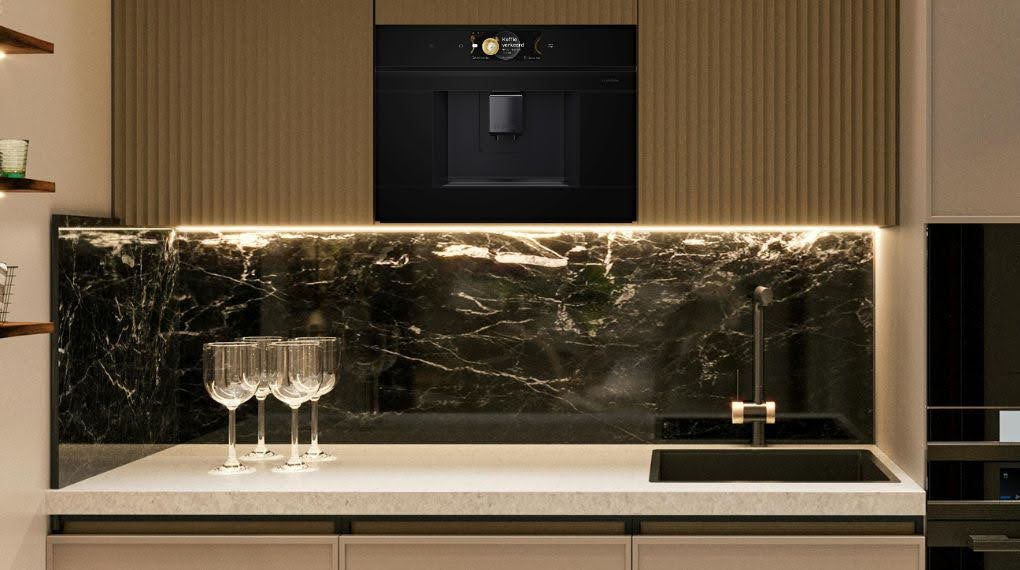 Máy pha cafe tự động Bosch CTL9181B0 Series 8 Accent Line - Tổng quan thiết kế may pha cafe tu dong bosch ctl9181b0 serie 8 1 1