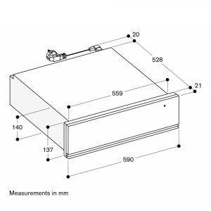 Ngăn giữ ấm Gaggenau 20 lít WSP221102 Series 200 15 ngan giu am gaggenau 20 lit wsp221102 series 200 4