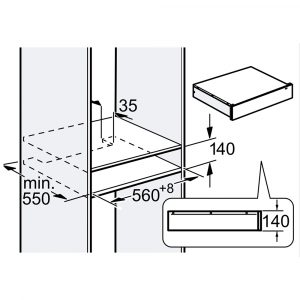 Ngăn giữ ấm Gaggenau 20 lít WSP221102 Series 200 10 ngan giu am gaggenau 20 lit wsp221102 series 200 5