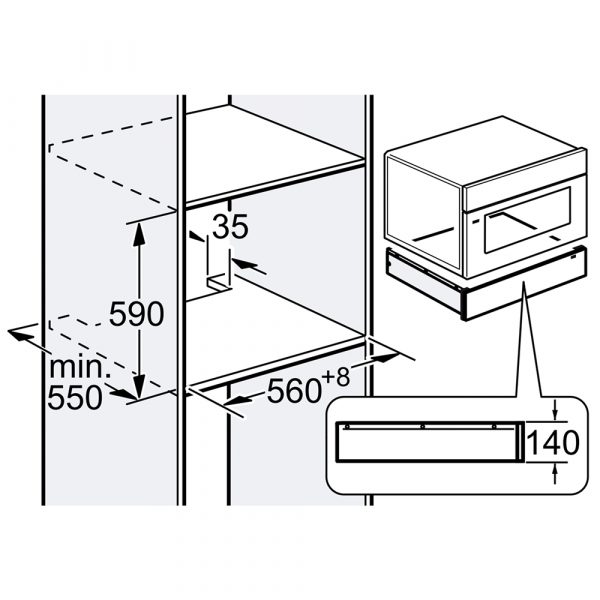 ngan giu am gaggenau 20 lit wsp221102 series 200 6
