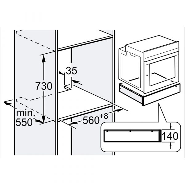 ngan giu am gaggenau 20 lit wsp221102 series 200 7