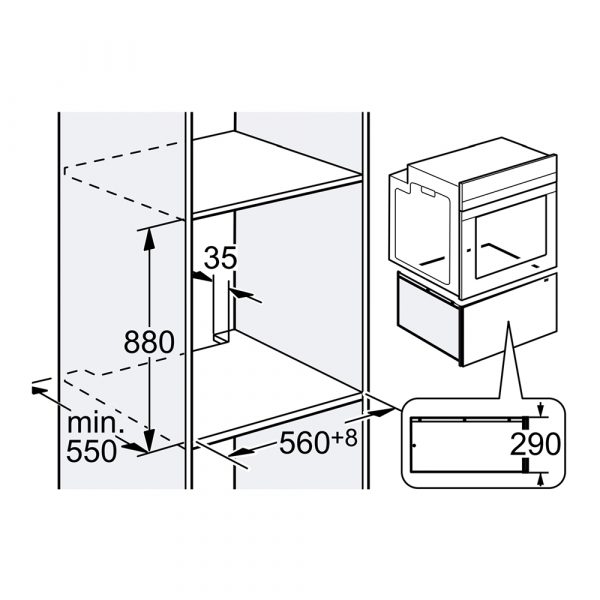 ngan giu am gaggenau 54 lit ws462112 series 400 3 1