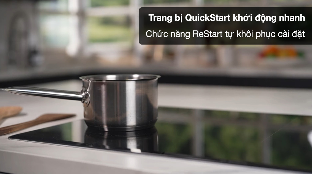 Bếp từ đa điểm Bosch PXY895DV1E Series 8 Accent Line 7400 W-Trang bị Quickstart Bếp từ đa điểm Bosch PXY895DV1E Series 8 Accent Line 7400 W-Trang bị Quickstart