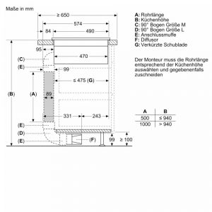Bếp từ đa điểm kèm hút mùi Bosch PXX890D51E Series 8 Accent Line 7400 W 22 bep tu da diem kem hut mui bosch pxx890d51e series 8 accent line 7400 w 19