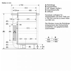 Bếp từ đa điểm kèm hút mùi Bosch PXX890D51E Series 8 Accent Line 7400 W 23 bep tu da diem kem hut mui bosch pxx890d51e series 8 accent line 7400 w 20