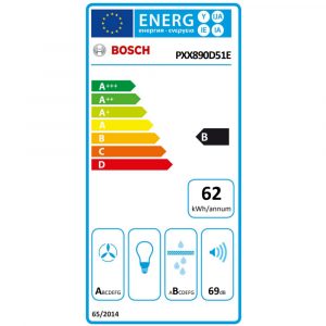 Bếp từ đa điểm kèm hút mùi Bosch PXX890D51E Series 8 Accent Line 7400 W 7 bep tu da diem kem hut mui bosch pxx890d51e series 8 accent line 7400 w 5