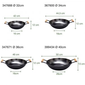 Chảo gang sâu lòng hai tay cầm La Gourmet Nitrigan 347688 9 chao gang sau long hai tay cam la gourmet nitrigan 347688 7