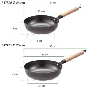 Chảo gang sâu lòng La Gourmet Nitrigan 11 chao gang sau long la gourmet nitrigan 347701 1 1