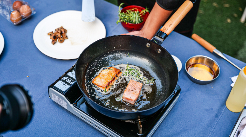 Hướng dẫn tôi dầu chảo gang La gourmet - Lưu ý bảo quản Hướng dẫn tôi dầu chảo gang La gourmet