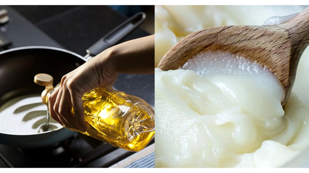 Hướng dẫn tôi dầu chảo gang La gourmet - Chỉ sử dụng dầu ăn có điểm khói cao hoặc mỡ lợn, không dùng dầu olive Hướng dẫn tôi dầu chảo gang La gourmet