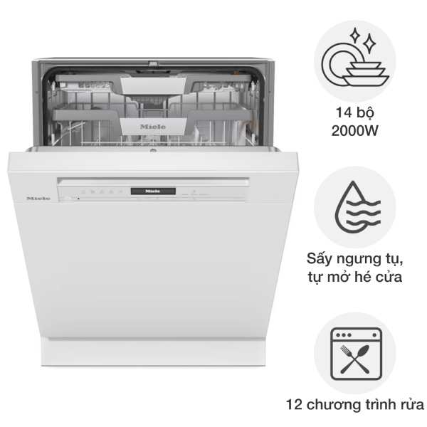 Máy rửa bát âm tủ thông minh Miele G 7600 SCi AutoDos