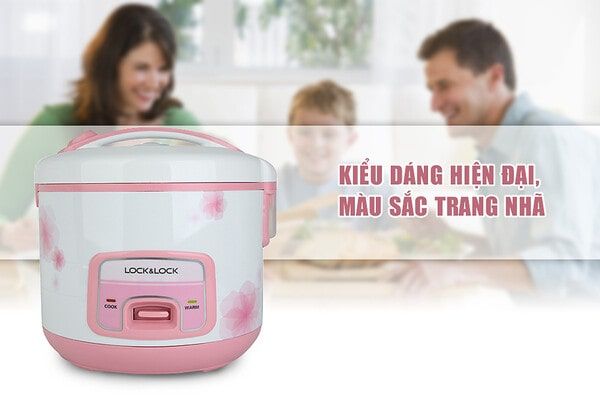Chi Tiết Cách Làm Tỏi Đen Đơn Giản Bằng Nồi Cơm Điện Tại Nhà 6 Nồi cơm điện Lock&Lock EJR446 giữ nhiệt tốt, sang trọng, phù hợp mẻ tỏi nhỏ và nấu cơm hàng ngày