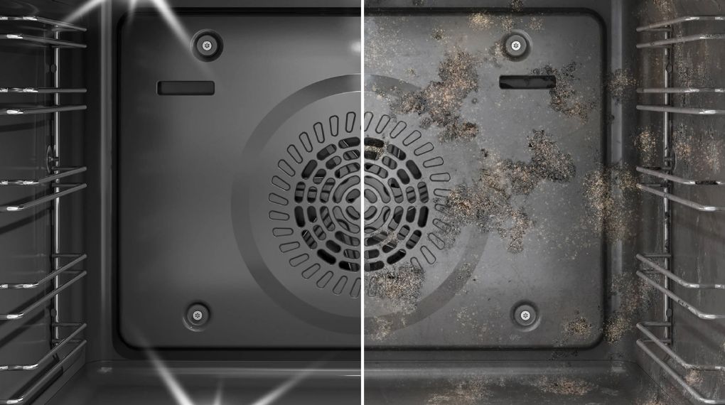 Lò nướng hơi nước Bosch HQA4720B3 Series 4 Accent Line âm tủ - Vệ sinh tiện lợi lo nuong kem hap bosch hqa4720b3 series 4 accent line am tu 9 1