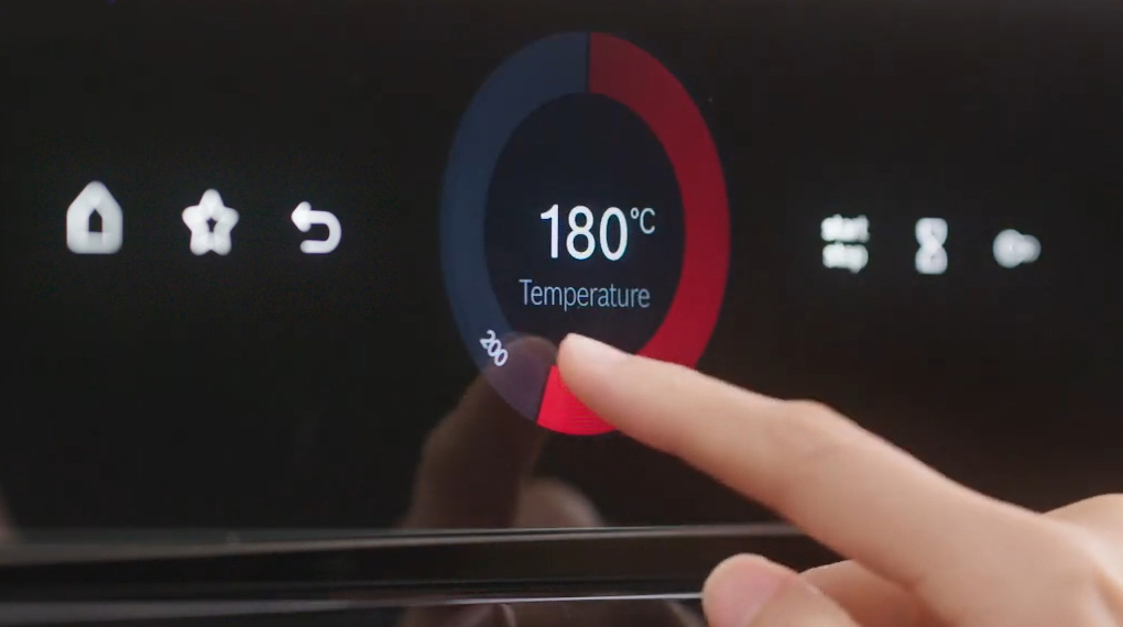 Lò nướng kèm hấp Bosch HSG7584B1 Series 8 âm tủ-Bảng điều khiển hiện đại Lò nướng kèm hấp Bosch HSG7584B1 Series 8 âm tủ-Bảng điều khiển hiện đại