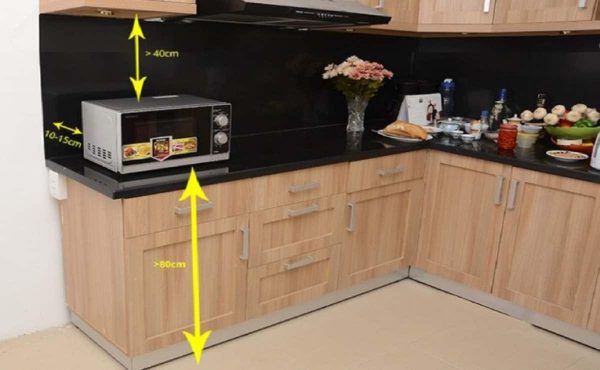 Lò vi sóng có tốn điện không? Mẹo sử dụng lò vi sóng tiết kiệm điện 4 Vị trí đặt lò vi sóng cũng ảnh hưởng đến điện năng tiêu thụ