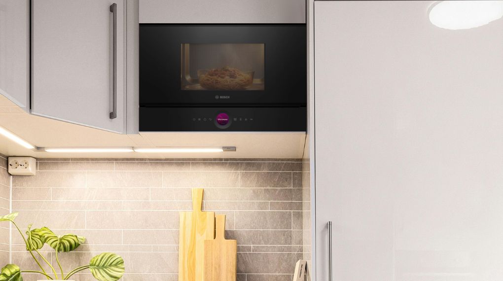 Lò vi sóng kèm nướng Bosch BEL7321B1 Series 8 Accent Line âm tủ - Trang bị đa dạng chương trình tự động lo vi song kem nuong bosch bel7321b1 series 8 accent line am tu 5 1