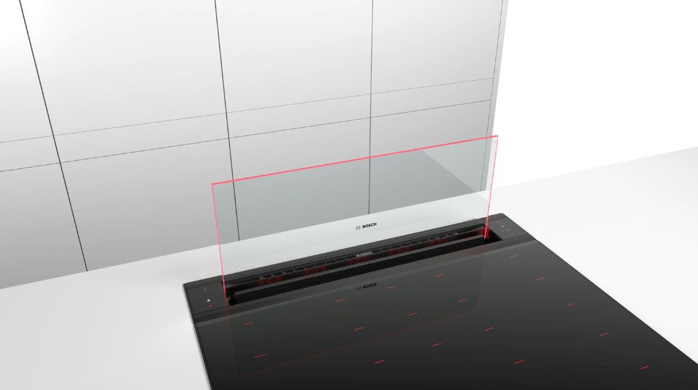 Máy hút mùi âm bàn Bosch DDW88MM66 series 8 Accent Line - Tổng quan thiết kế may hut mui am ban bosch ddw88mm66 series 8 accent line 1 1