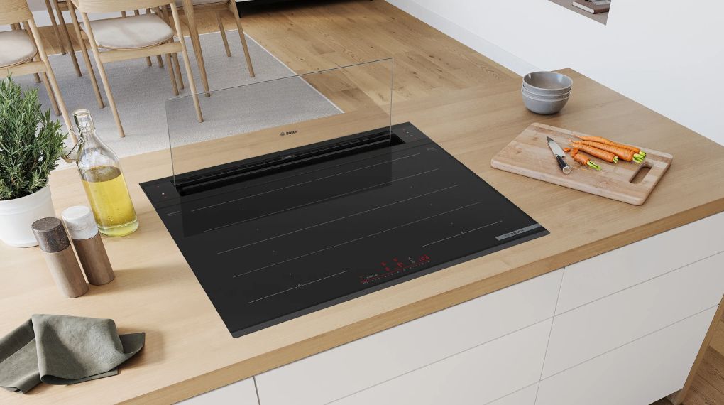 Máy hút mùi âm bàn Bosch DDW88MM66 series 8 Accent Line - Thiết kế thanh lịch, hút mùi hiệu quả may hut mui am ban bosch ddw88mm66 series 8 accent line 8 1
