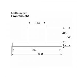 Máy hút mùi âm tủ Bosch DBB97DP60 series 6 Accent Line 16 may hut mui am tu bosch dbb97dp60 series 6 accent line 5 1