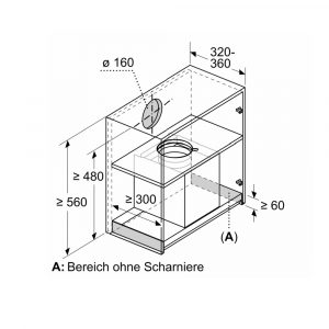 Máy hút mùi âm tủ Bosch DBB97DP60 series 6 Accent Line 21 may hut mui am tu bosch dbb97dp60 series 6 accent line 7 1