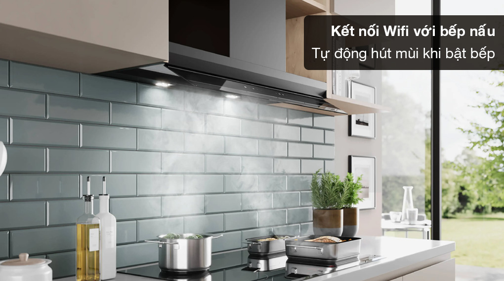 Máy hút mùi âm tủ Bosch DBB97DP60 series 6 Accent Line-Kết nối wifi điều khiển tự động Máy hút mùi âm tủ Bosch DBB97DP60 series 6 Accent Line-Kết nối wifi điều khiển tự động