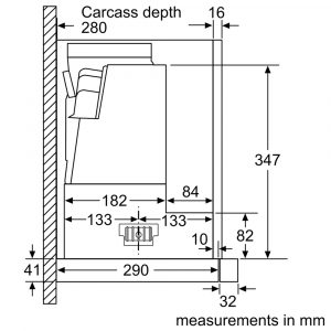 Máy hút mùi âm tủ Bosch DFS097K51 Series 8 Accent Line 16 may hut mui bosch dfs097k51 series 8 11