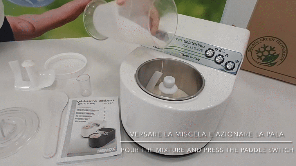 Máy làm kem Nemox GELATISSIMO Exclusive i-Green - Công suất hoạt động Máy làm kem Nemox GELATISSIMO Exclusive i-Green